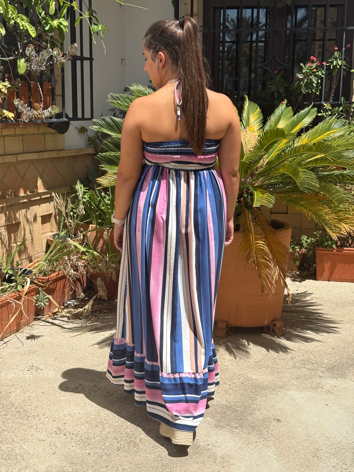Vestido rayas
