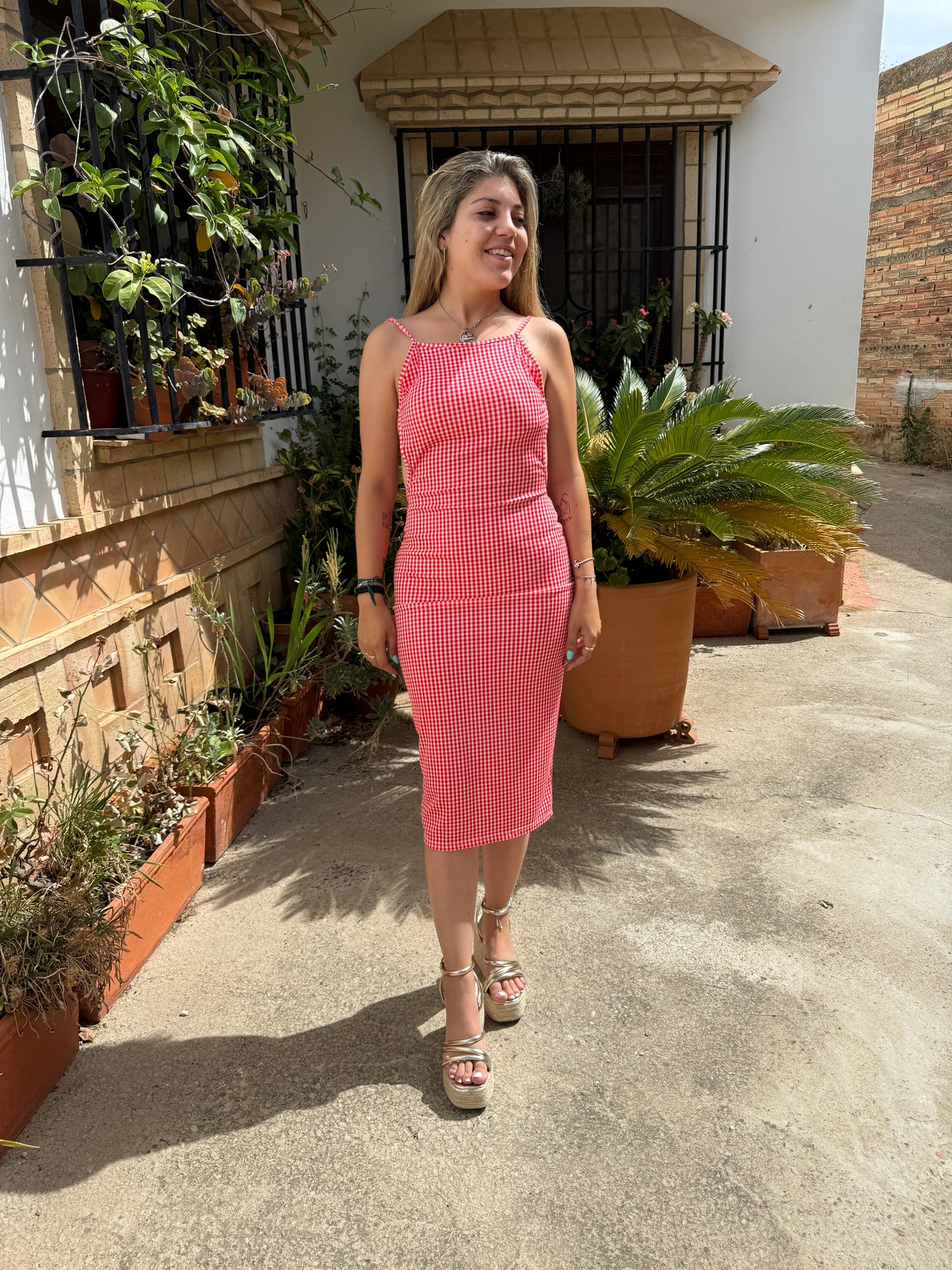 Vestido vichy