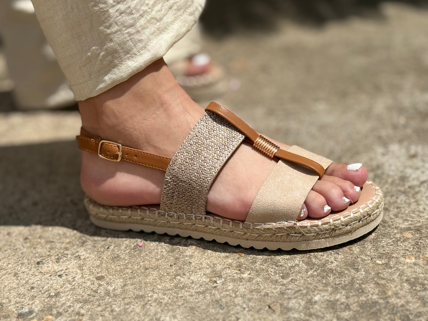 Sandalias tira
