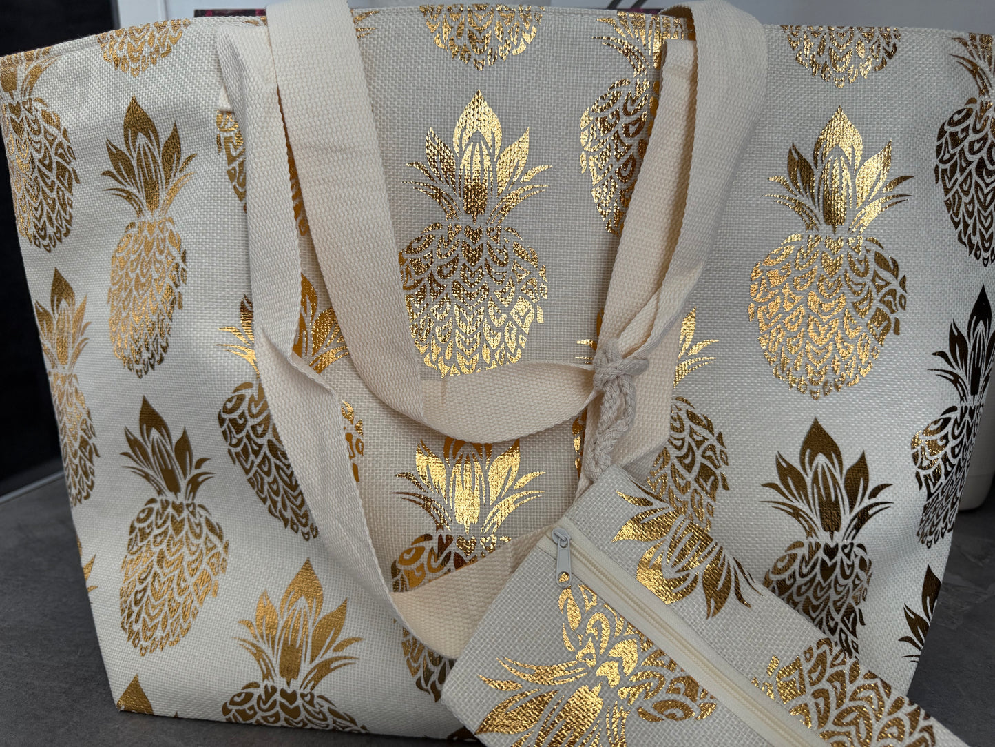 Bolso playa piña