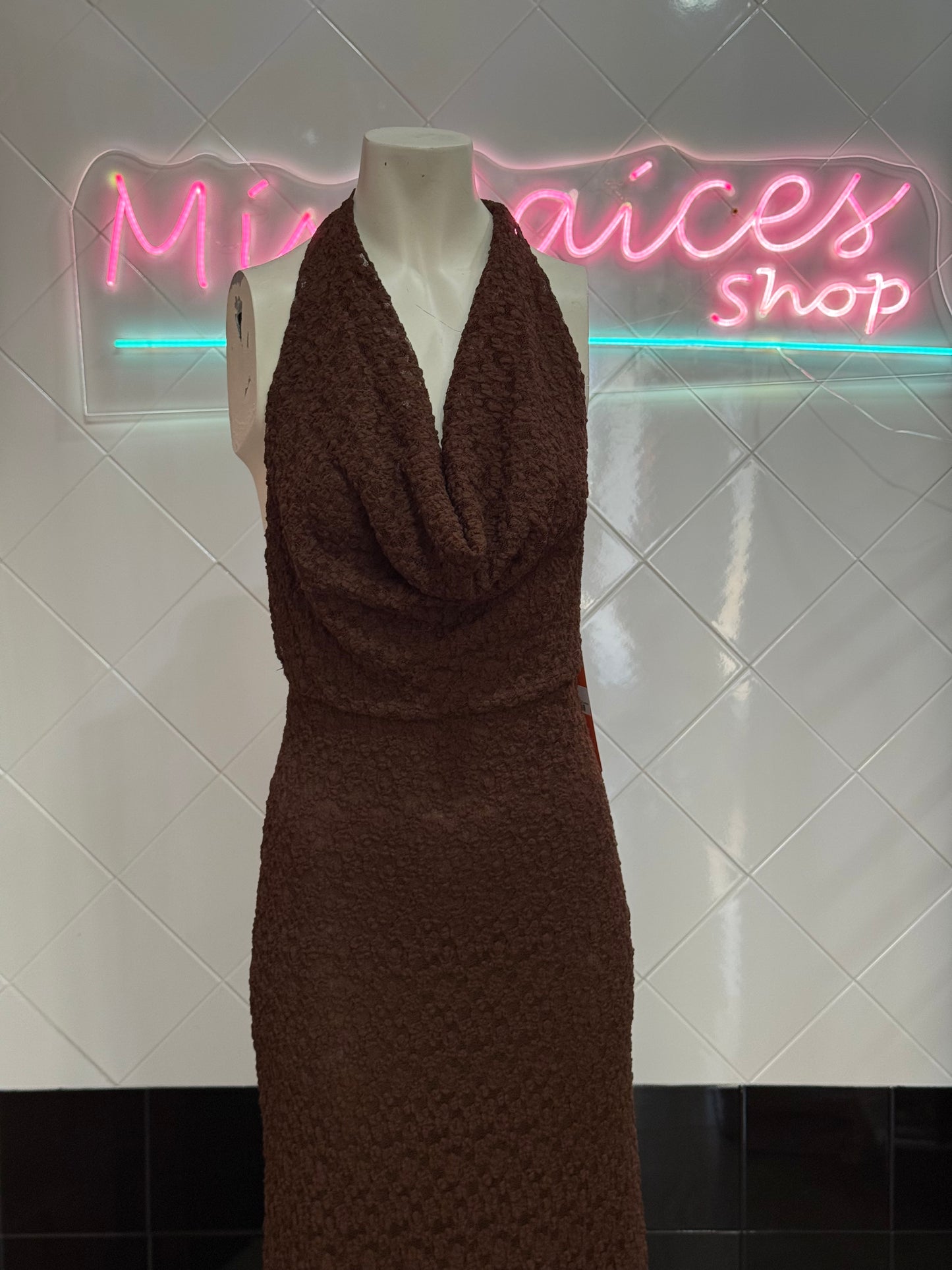 Vestido chocolate