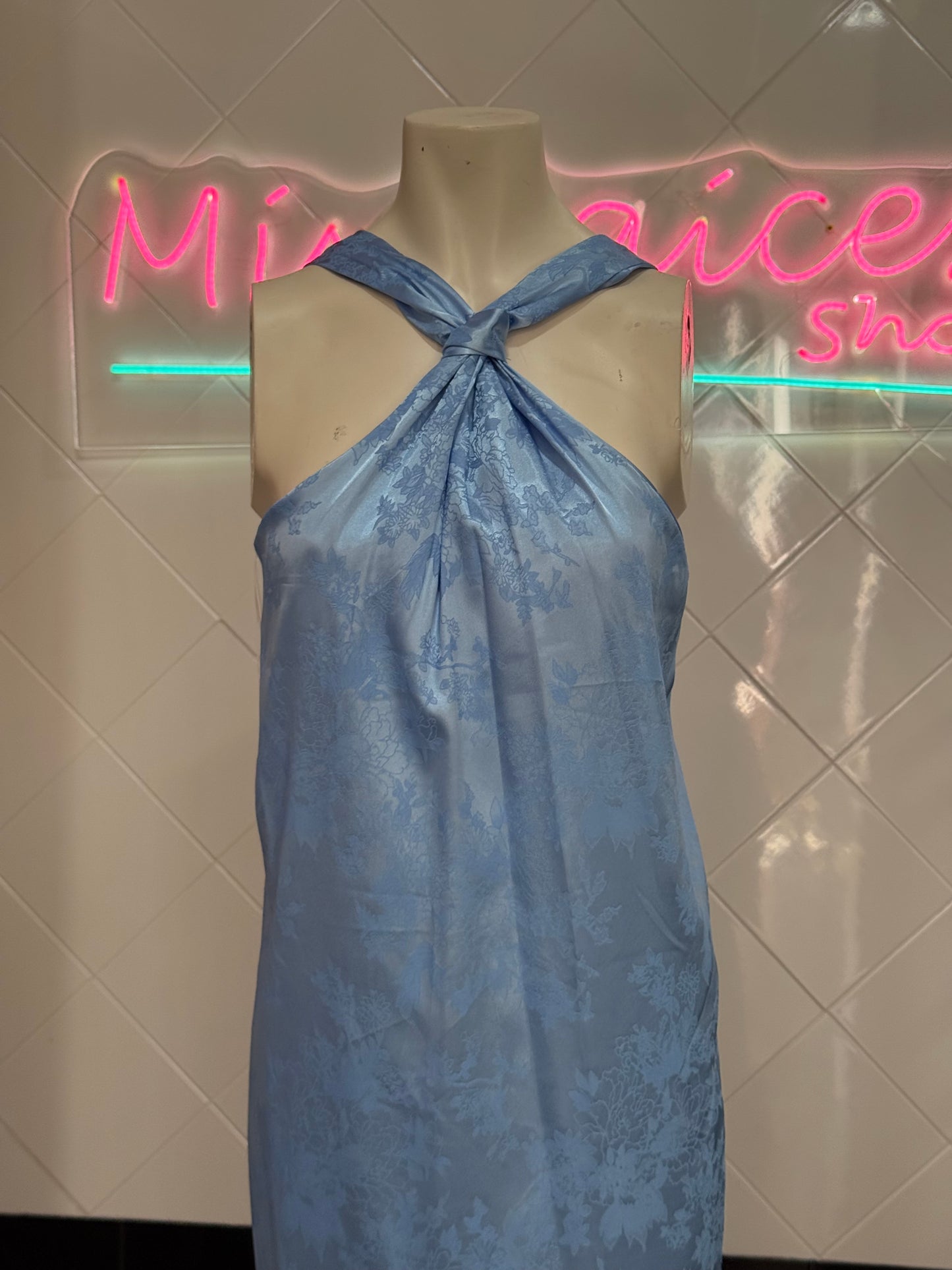Vestido Celeste