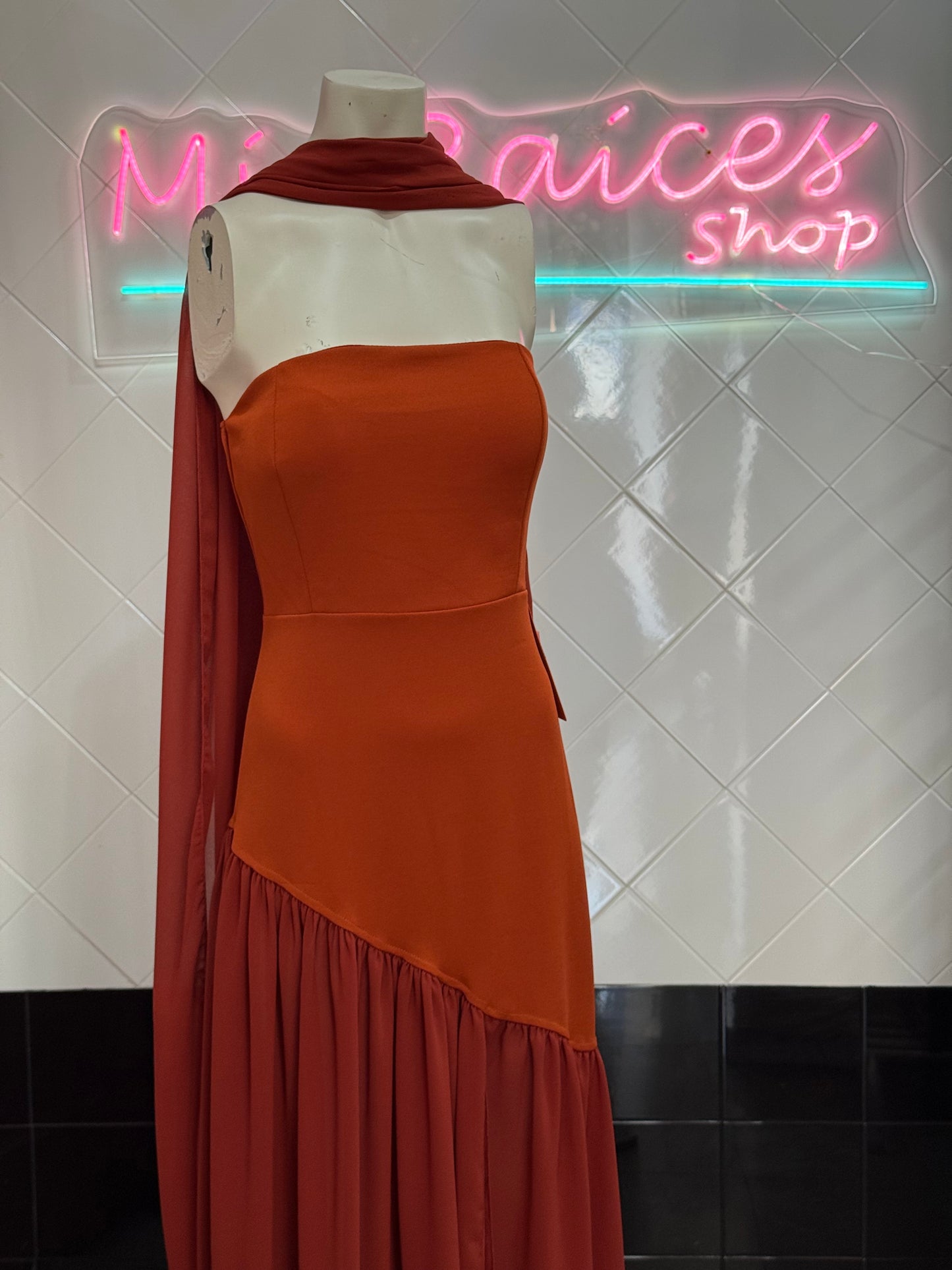 Vestido Scuba