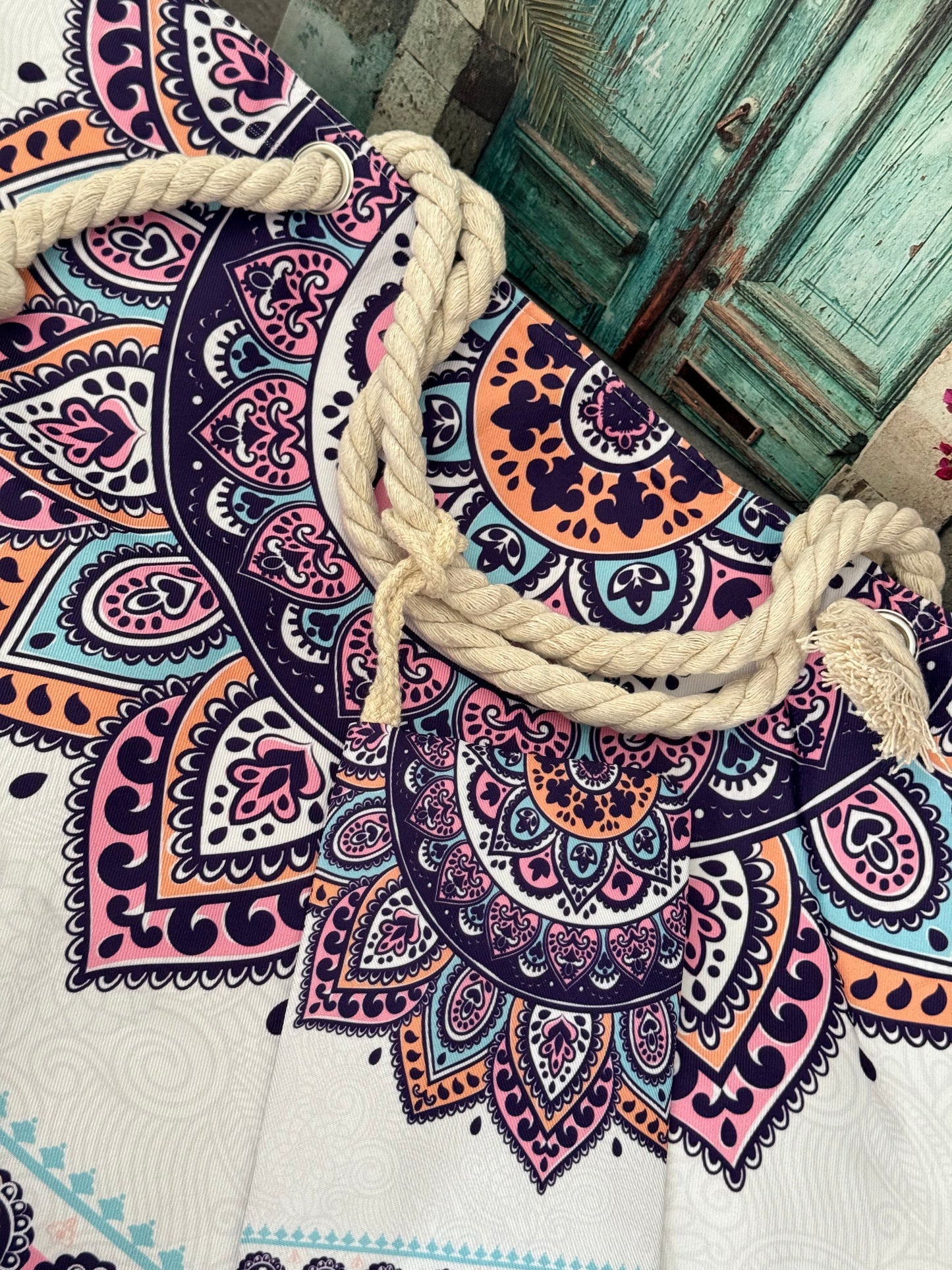 Bolso playa mandala