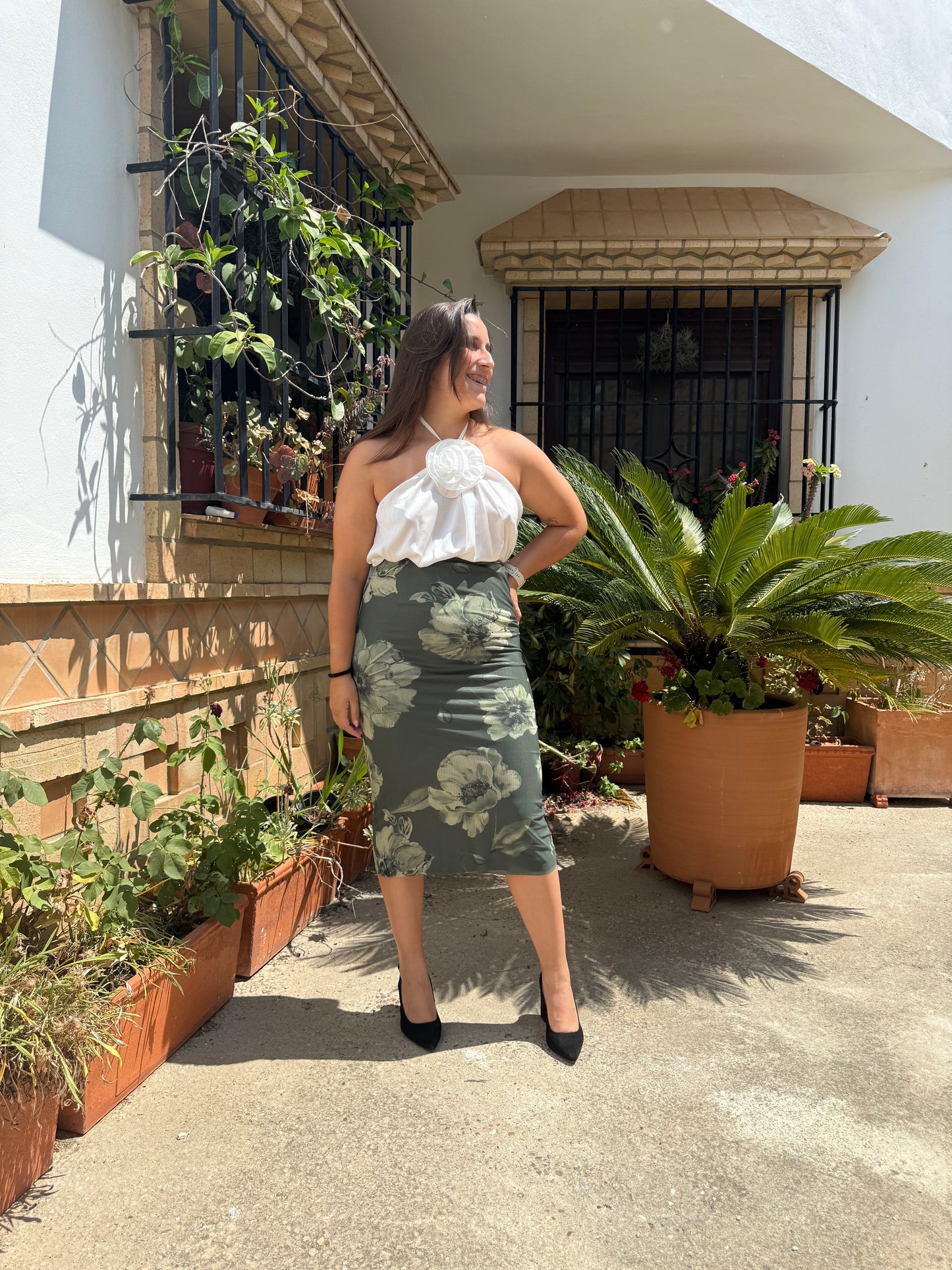 Falda flor