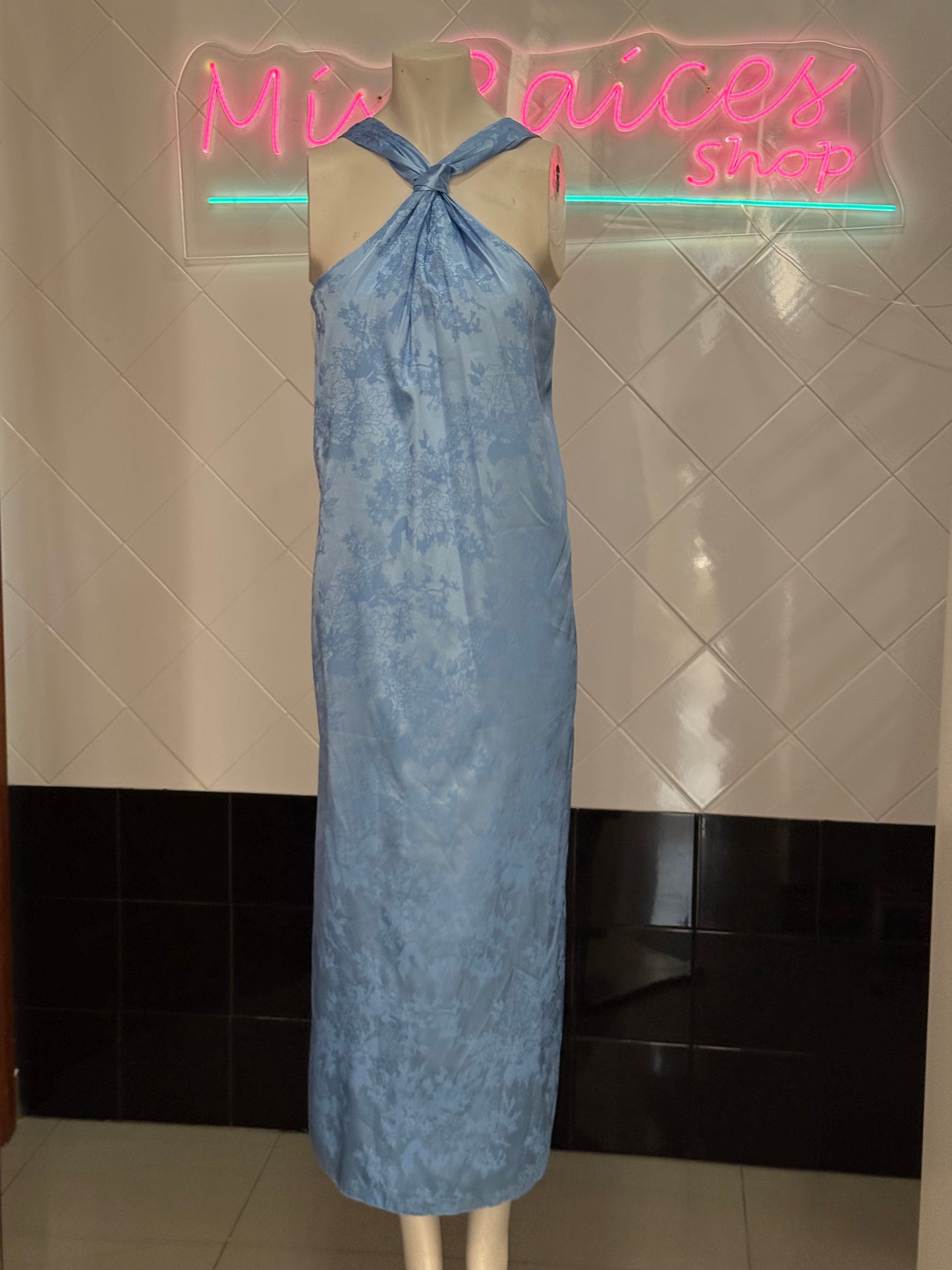 Vestido Celeste