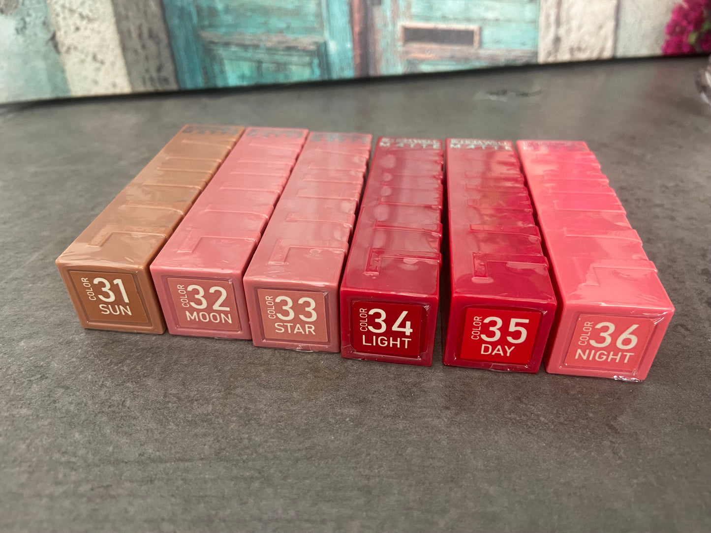 Barras de labios matte 24h