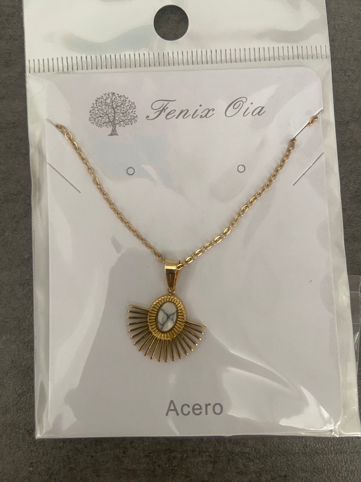 Collar rayos