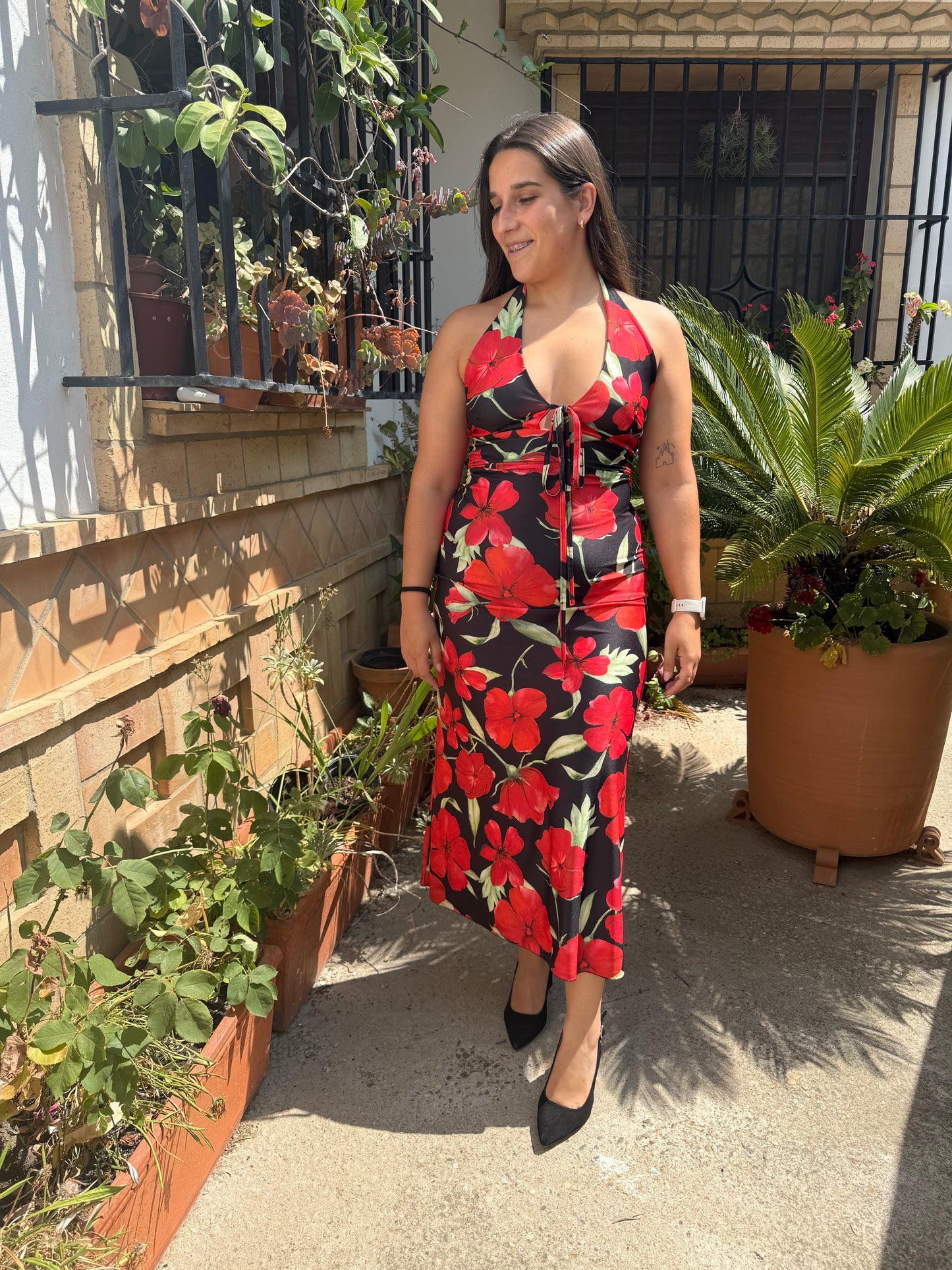 Vestido amapola negro
