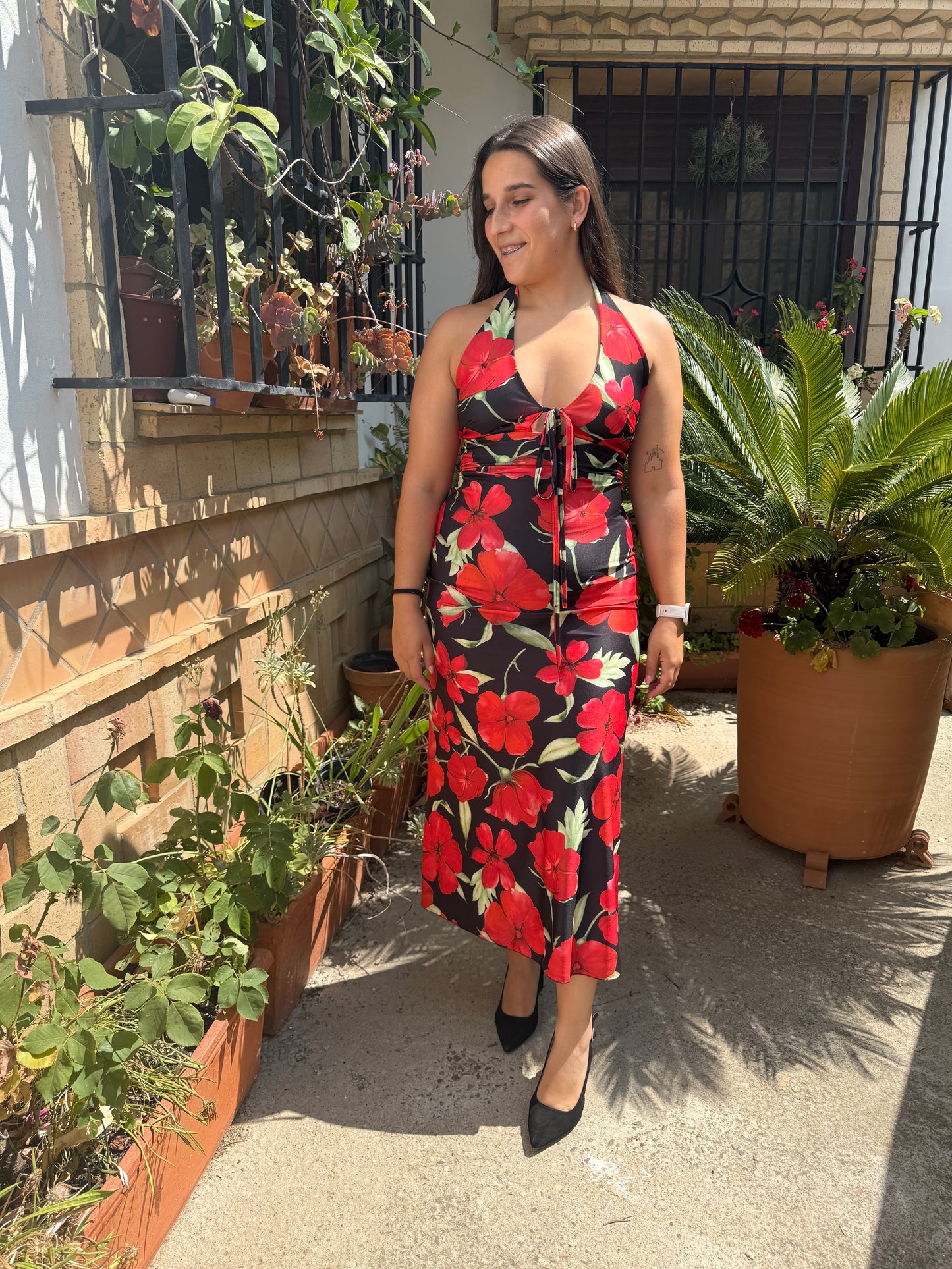 Vestido amapola negro