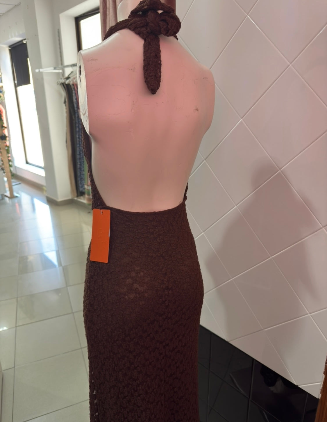 Vestido chocolate