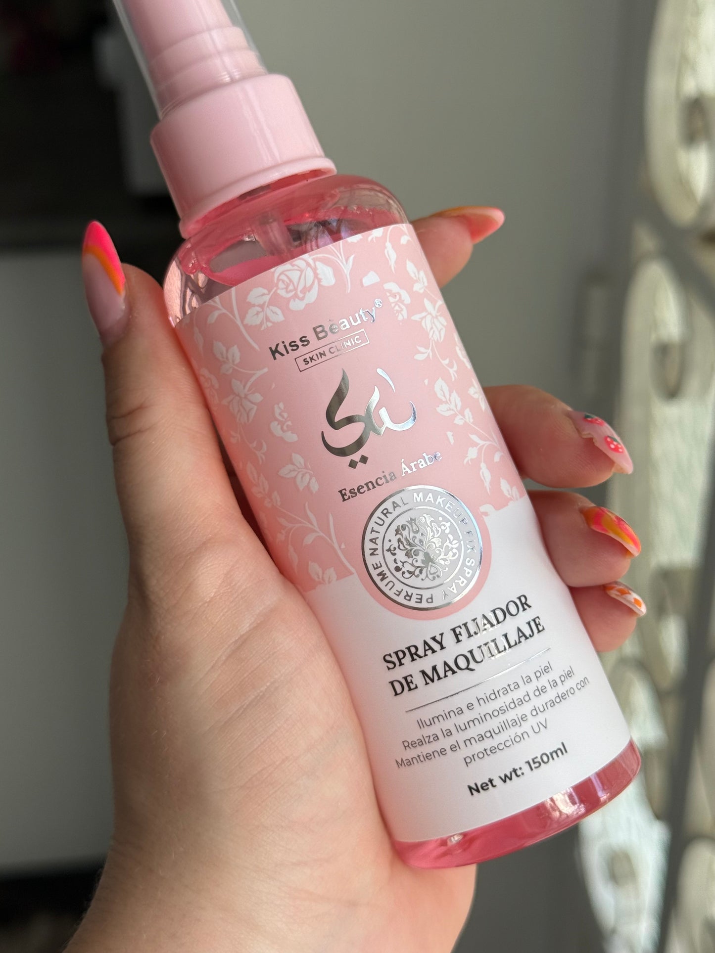 Spray fijador de maquillaje