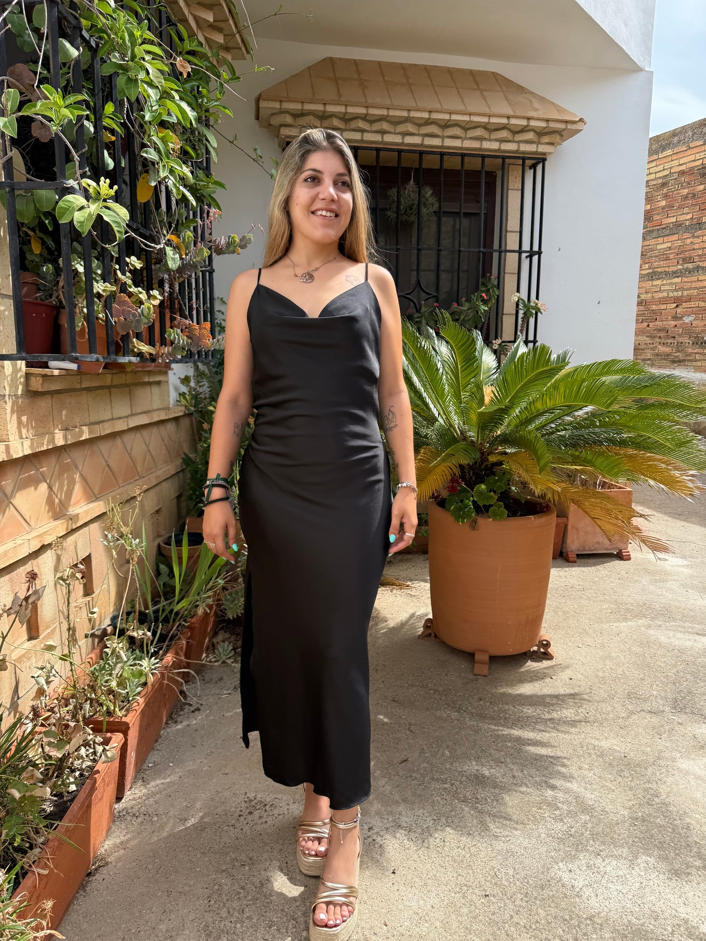 Vestido lencero