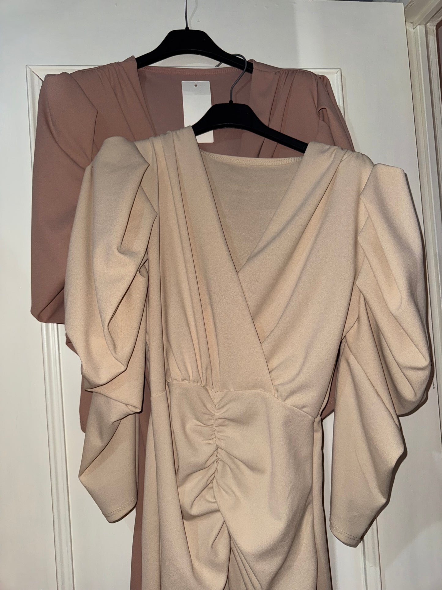 Vestido manga globo