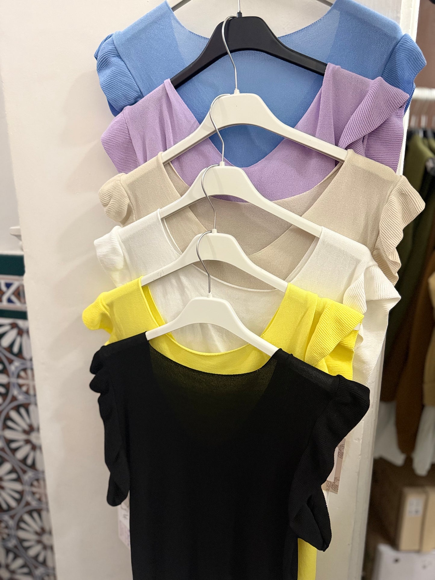 Camiseta volantes