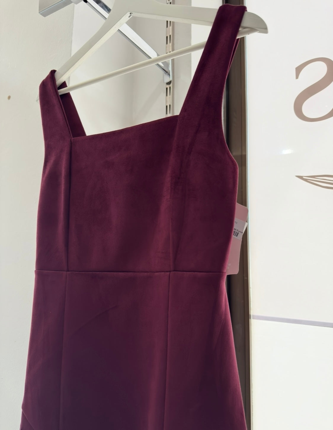 Vestido ante corto