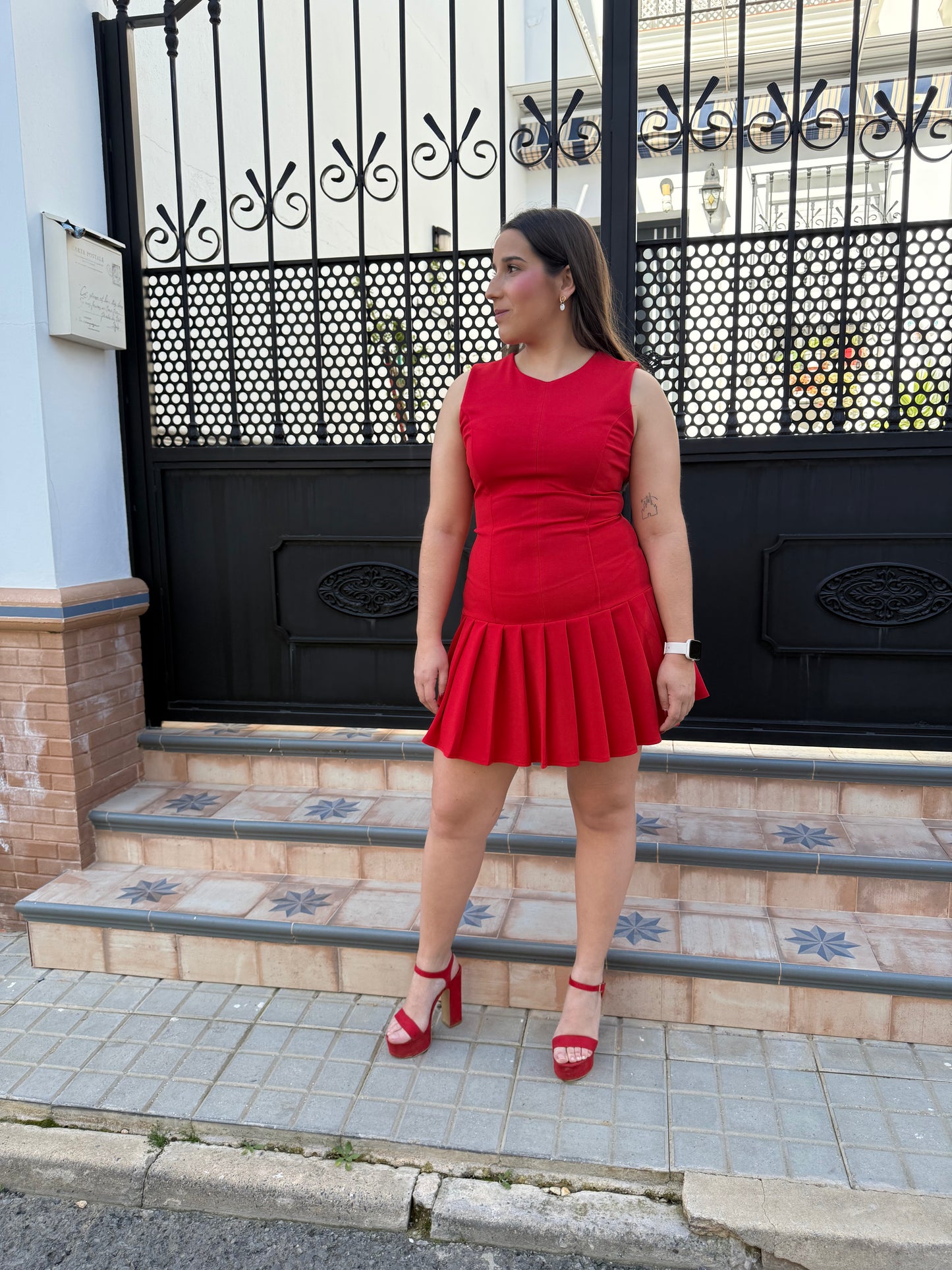 Vestido tablas