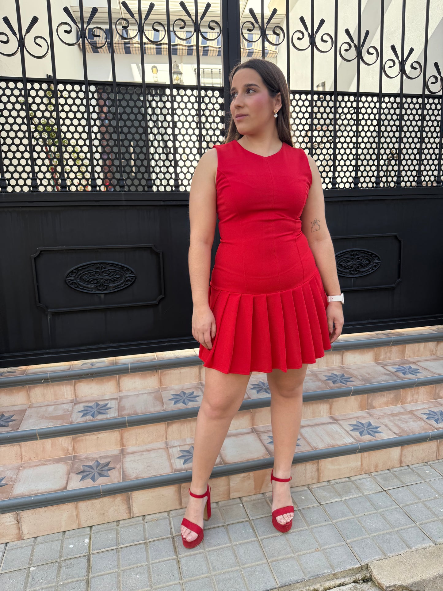 Vestido tablas