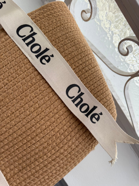 Bolso lazo de rafia