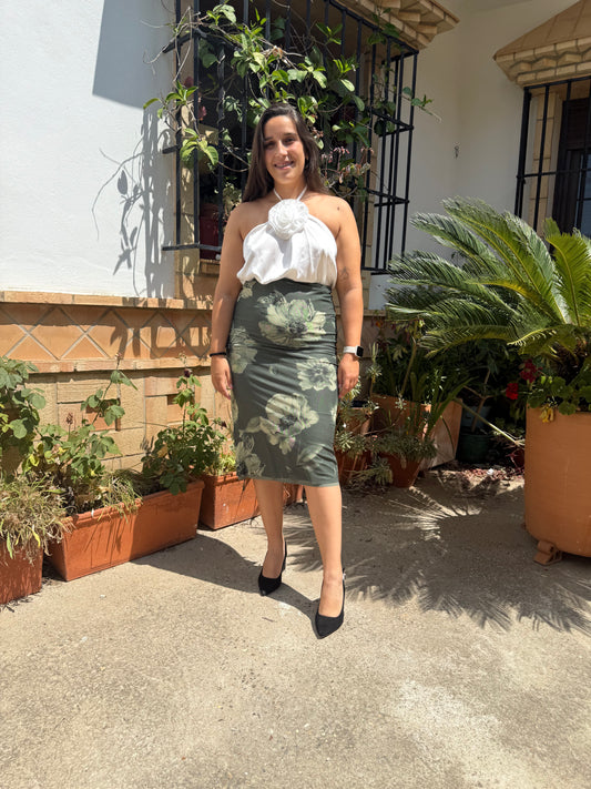 Falda flor