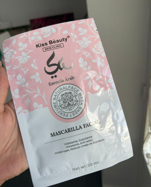 Mascarilla facial arabe