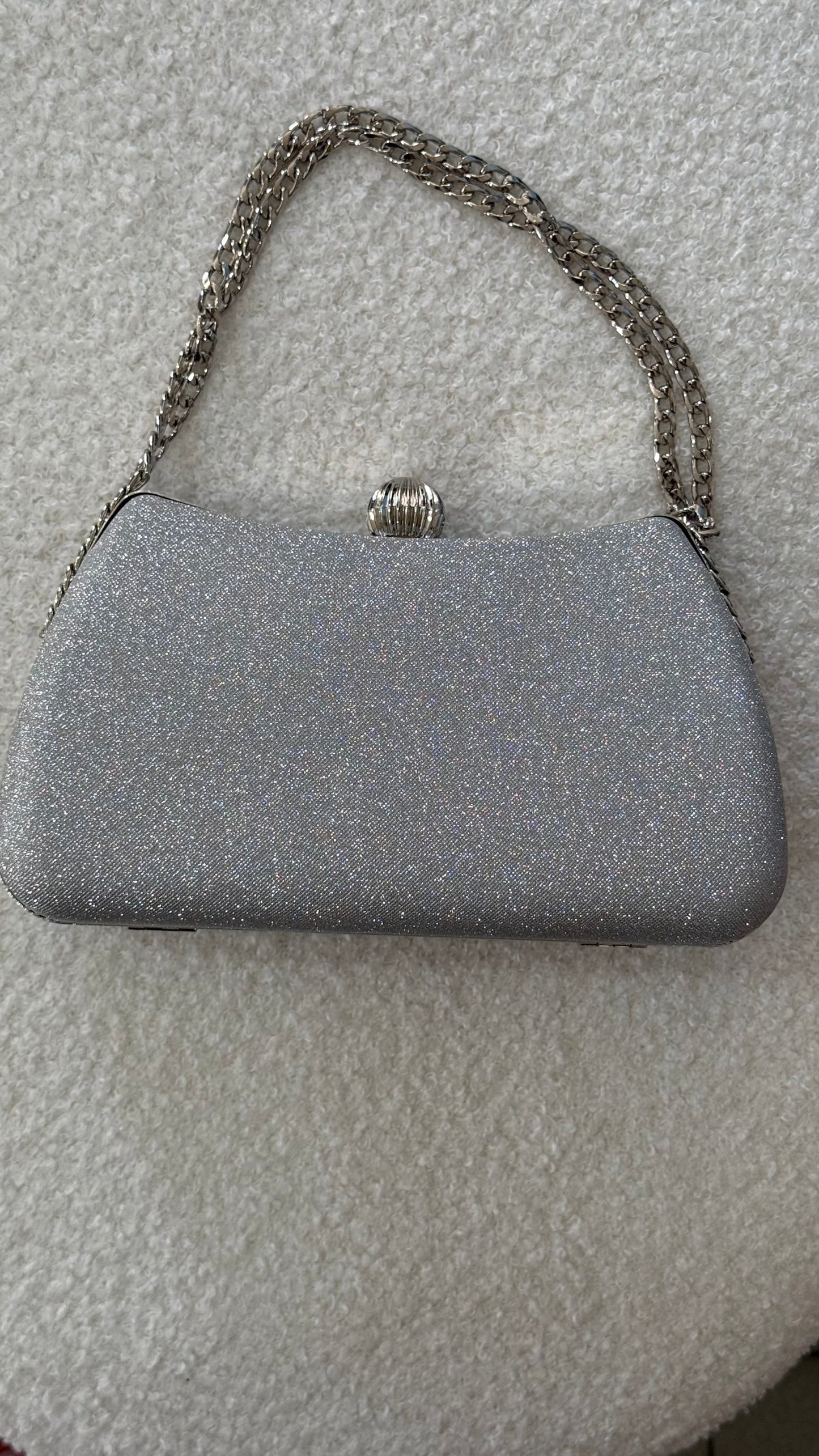 Bolso fiesta plata