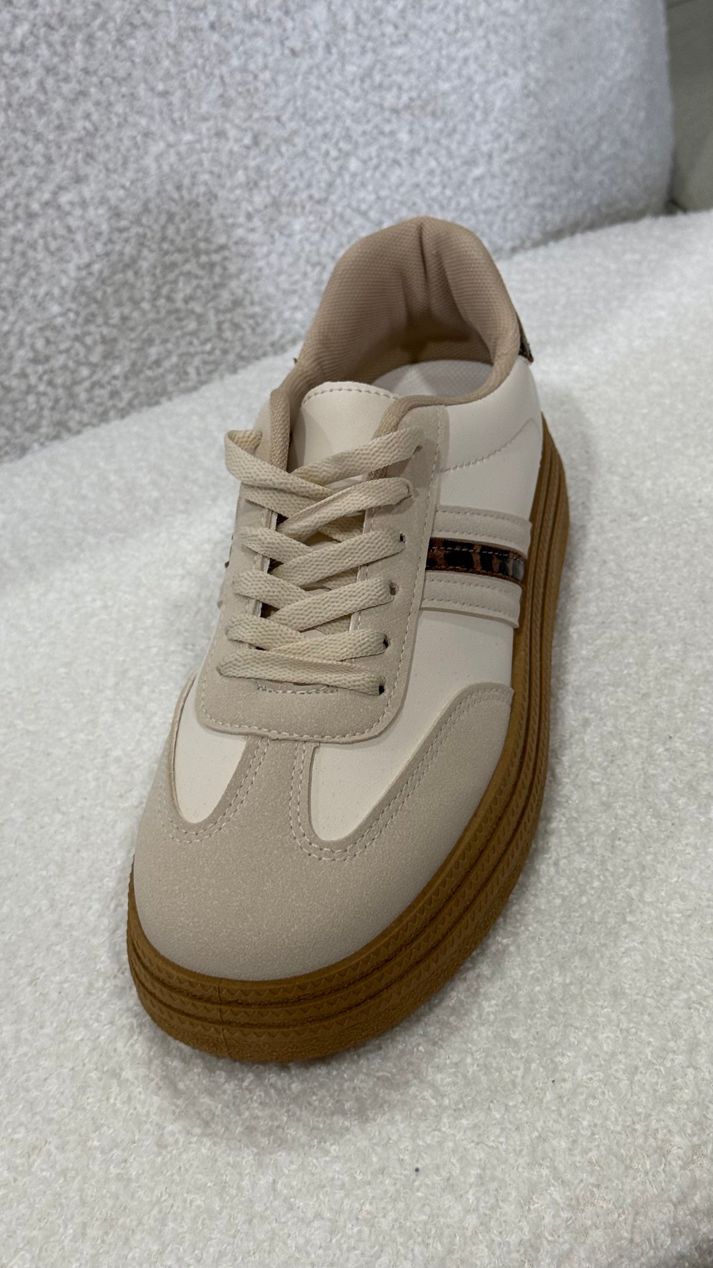 Zapatillas leopardo plataforma