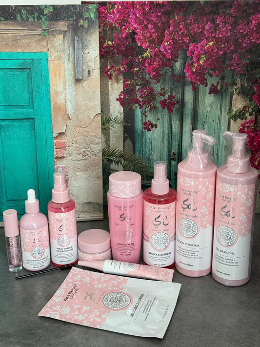 Promoción pack set arabe kiss beauty