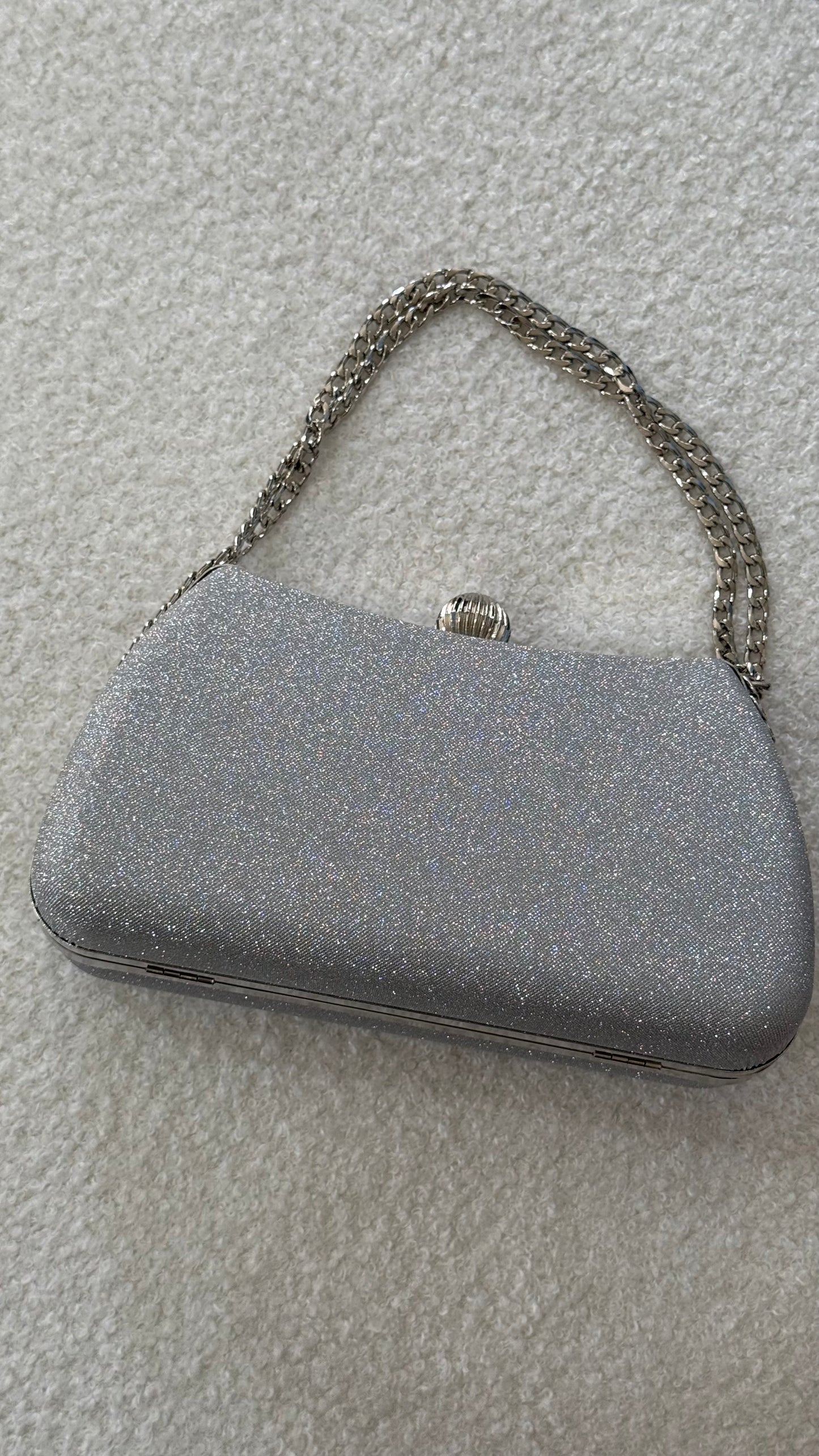 Bolso fiesta plata