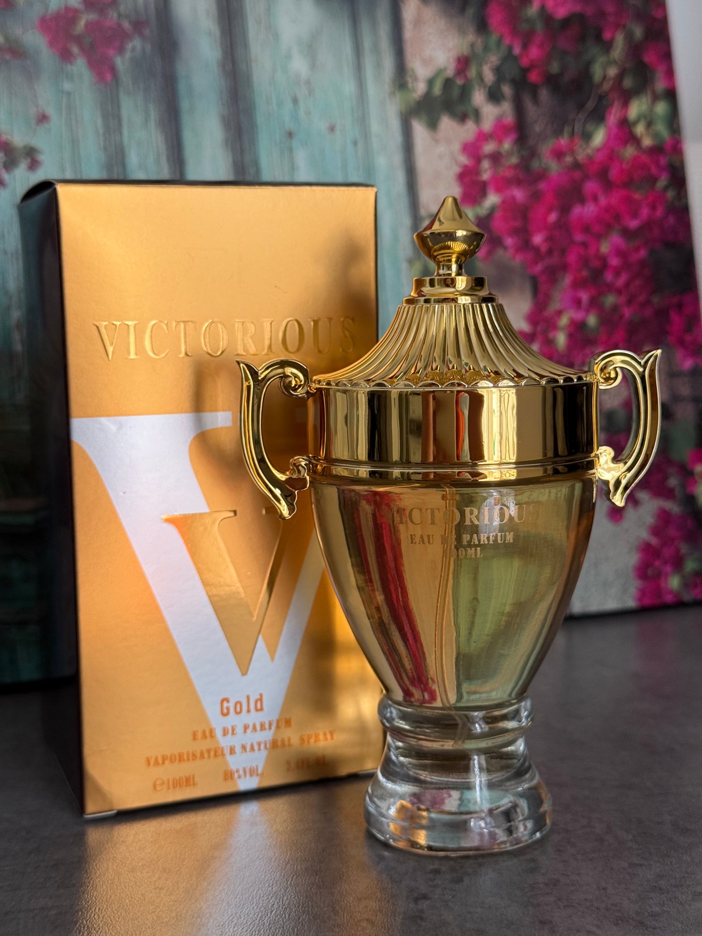 Victorious gold eau de parfum for men - 100ml