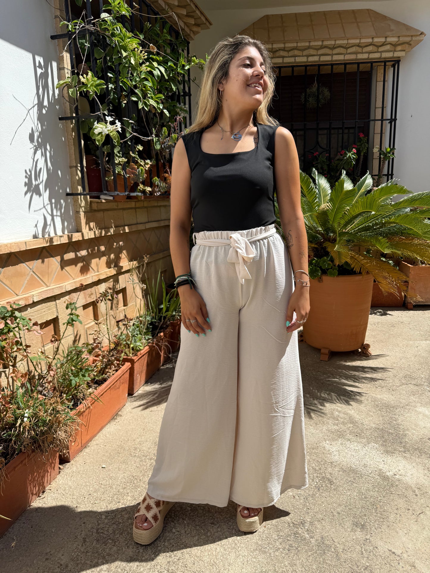 Pantalon lazo