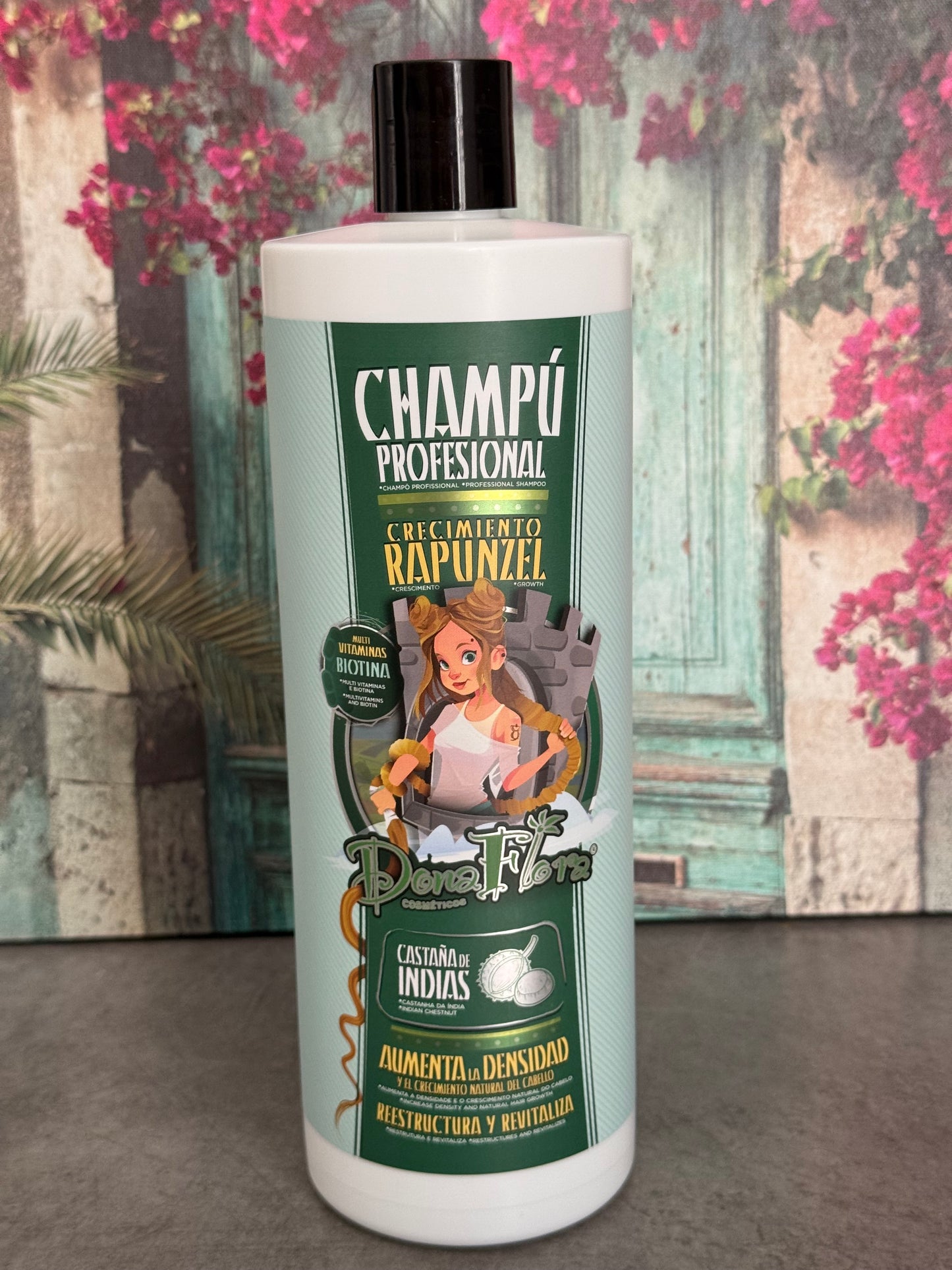 Champú profesional crecimiento rapunzel