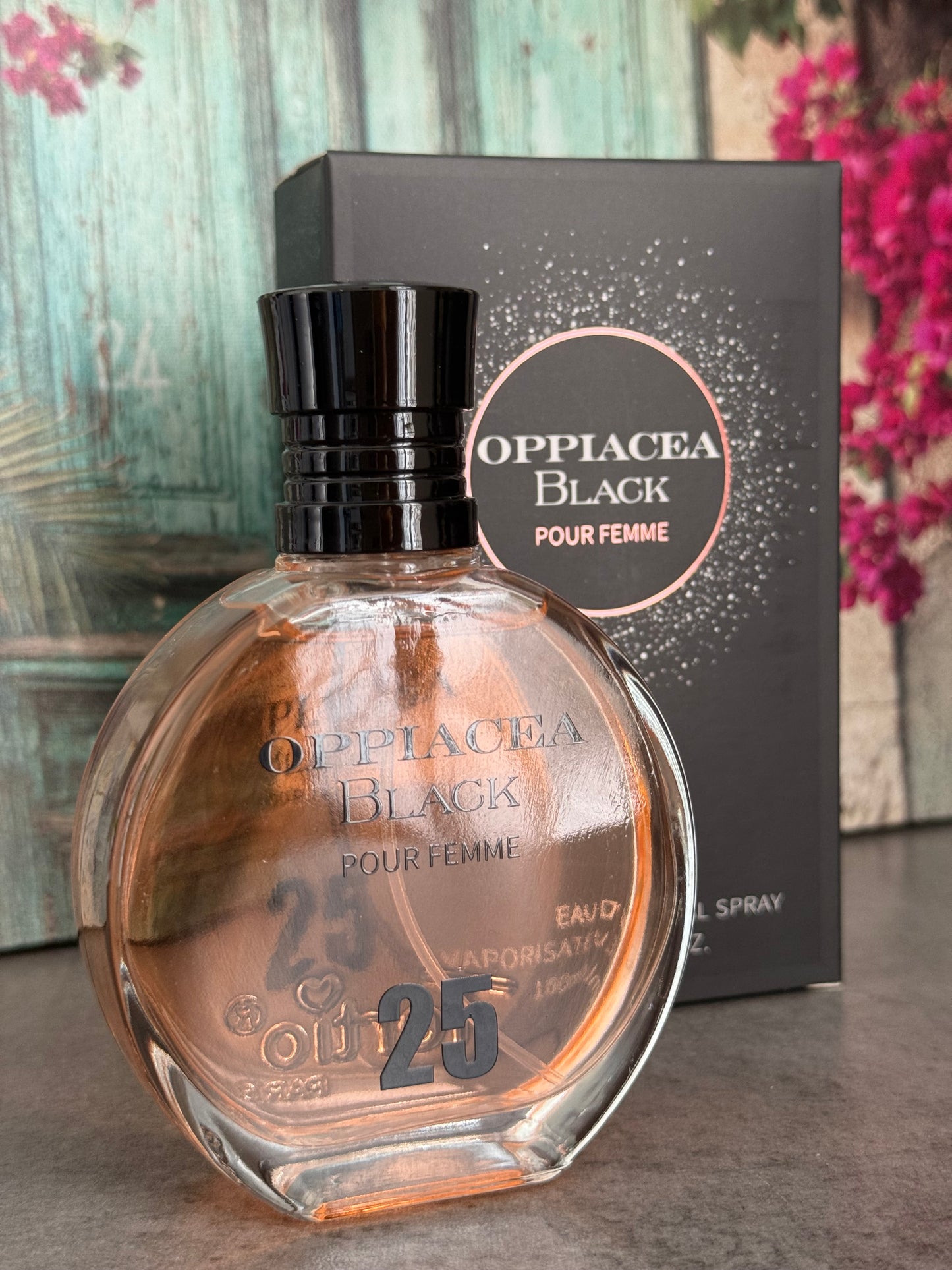 Opplacea black eau de parfum for femme 100ml