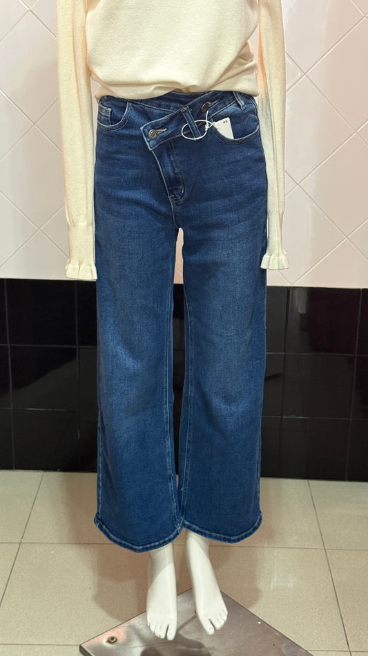 Vaquero cintura cruzada