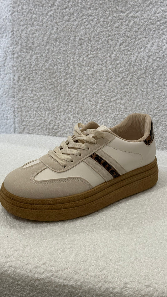 Zapatillas leopardo plataforma